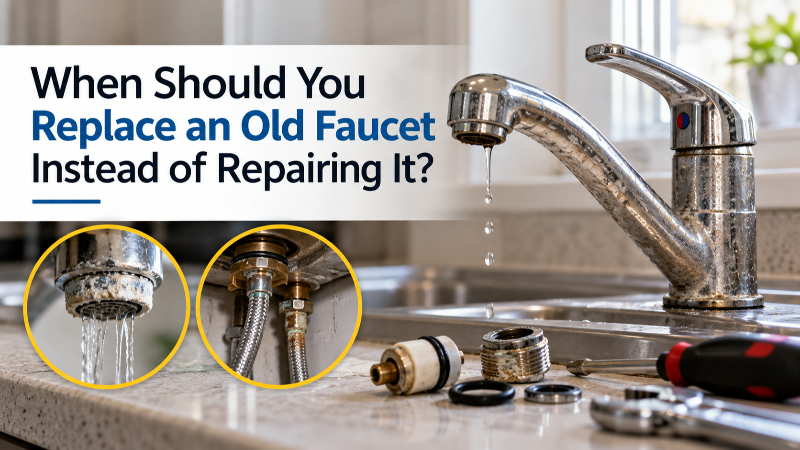 When Should You Replace an Old Faucet Instead of Repairing It?