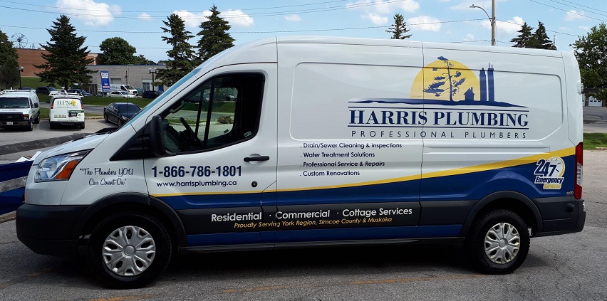 Harris Plumbing Inc. Service Van